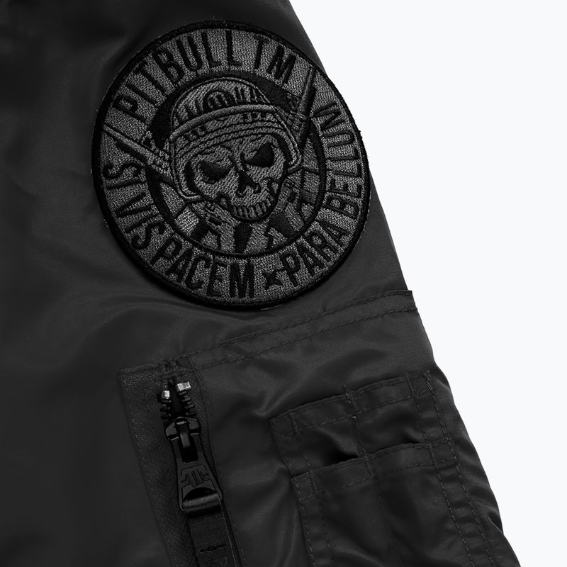 Pitbull West Coast Herren Centurion Flight Jacke schwarz 5