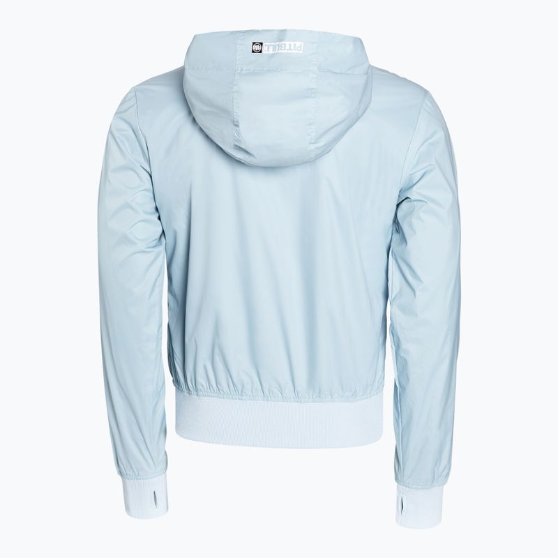 Jacke für Frauen Pitbull West Coast Aaricia Hooded Nylon blue 2