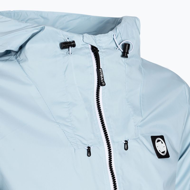 Jacke für Frauen Pitbull West Coast Aaricia Hooded Nylon blue 3