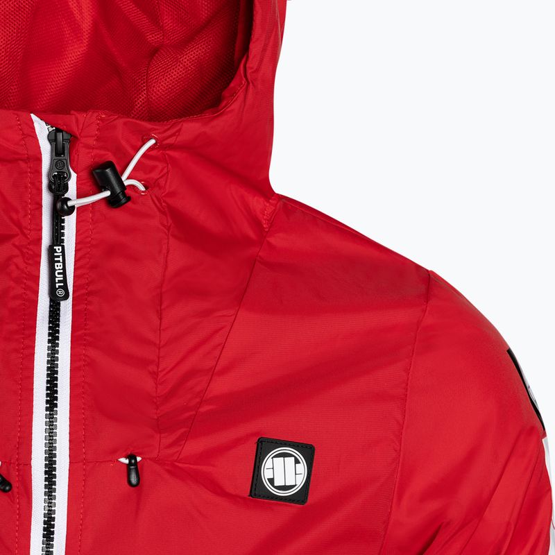 Jacke für Frauen Pitbull West Coast Aaricia Sleeve Hooded Nylon red 4