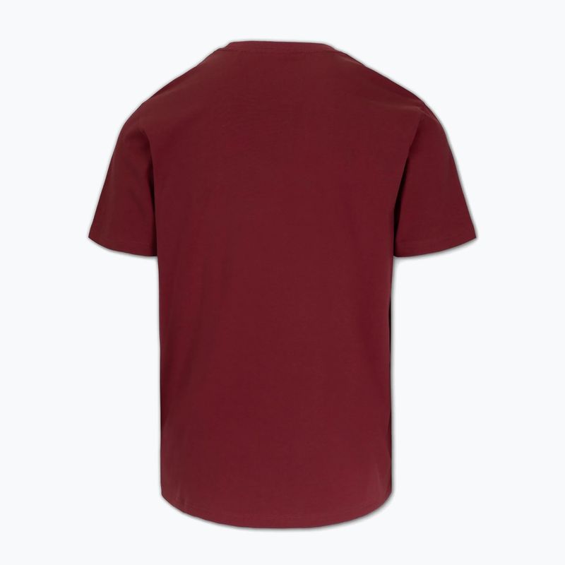 Shirt Herren Pitbull No Logo burgundy 2