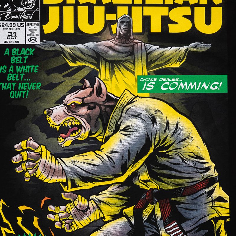 Herren-T-Shirt Pitbull West Coast Master Of BJJ black 4