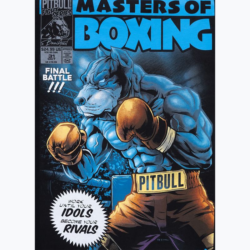 Herren Pitbull Master Of Boxing T-shirt schwarz 8