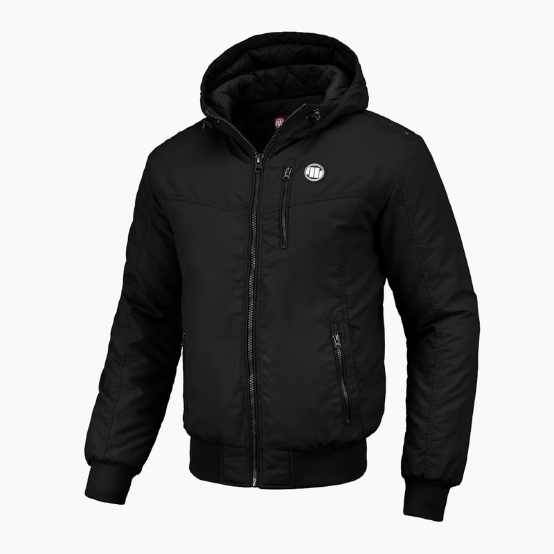 Winterjacke für Männer Pitbull West Coast Cabrillo Hooded black