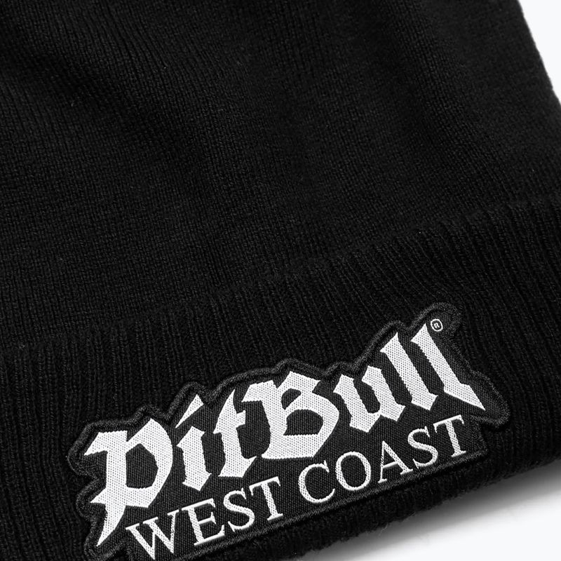Wintermütze Pitbull Beanie Bubble One Tone Old Logo black 2