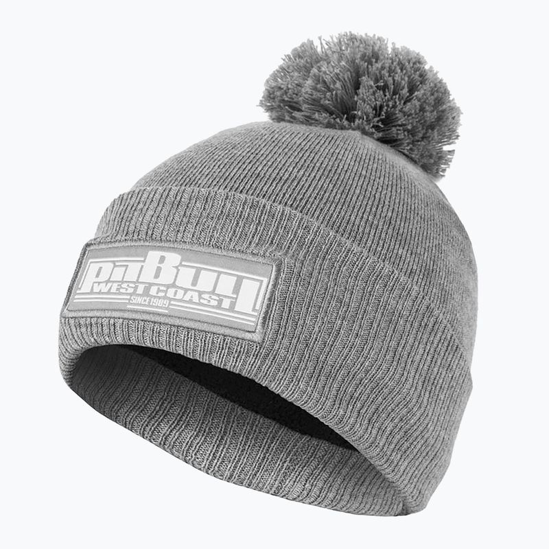 Wintermütze Herren Pitbull Beanie Bubble One Tone Boxing grey