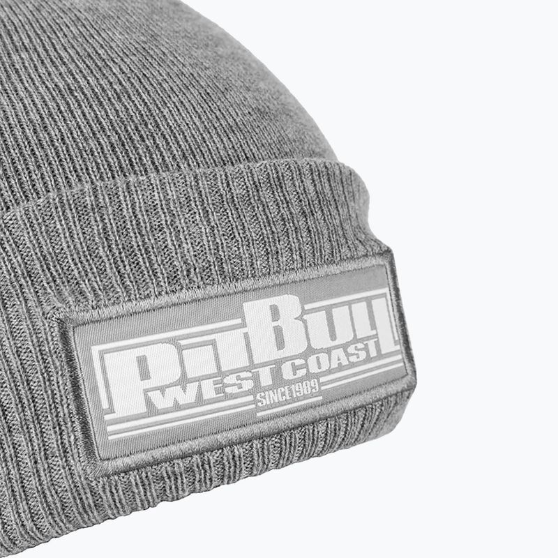 Wintermütze Herren Pitbull Beanie Bubble One Tone Boxing grey 3