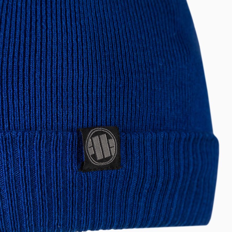 Wintermütze für Männer Pitbull West Coast Beanie Bubble Small Logo royal blue 3