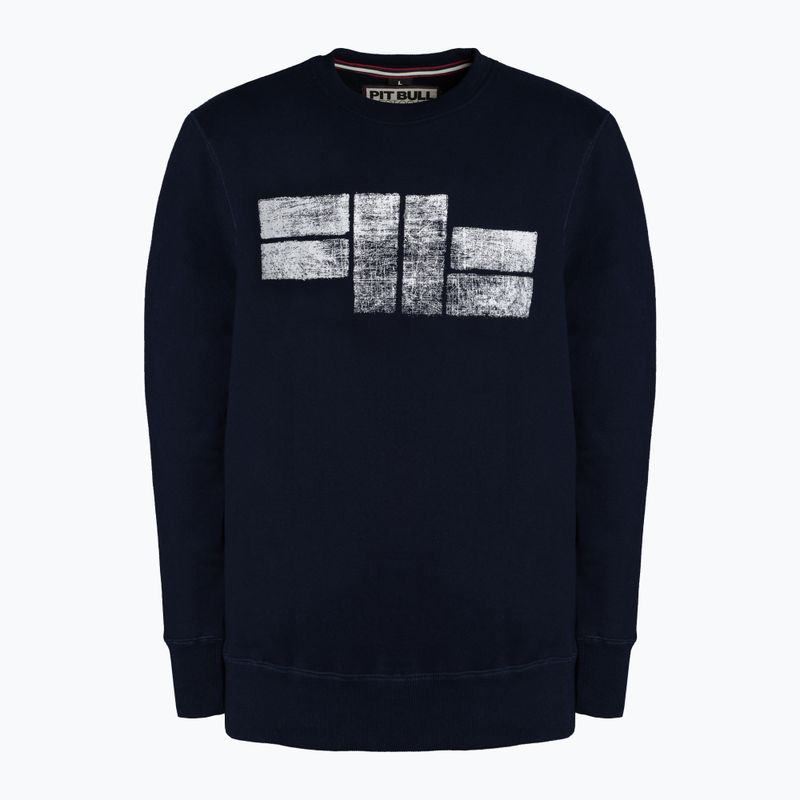 Sweatshirt für Männer Pitbull West Coast Crewneck Classic Logo dark navy