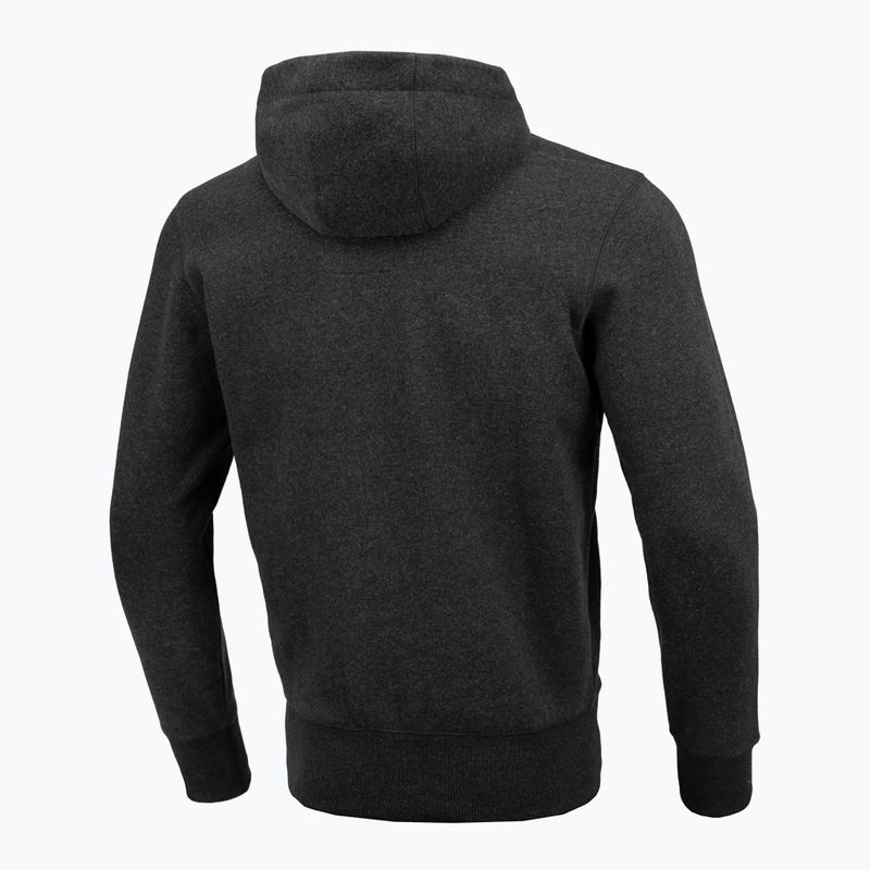 Sweatshirt für Männer Pitbull West Coast Hooded Oldschool Razor charcoal melange 2