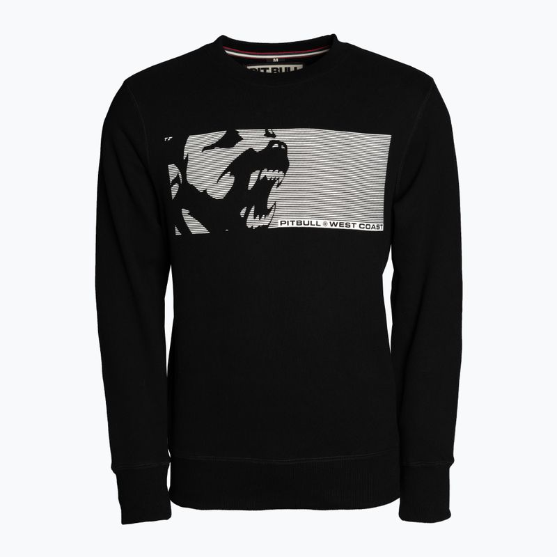 Sweatshirt für Männer Pitbull West Coast Crewneck Raster Dog black