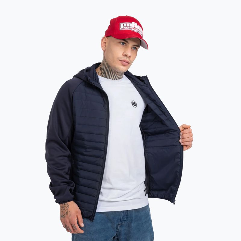Herren Pitbull West Coast Dillard Kapuzenjacke dunkel navy 3