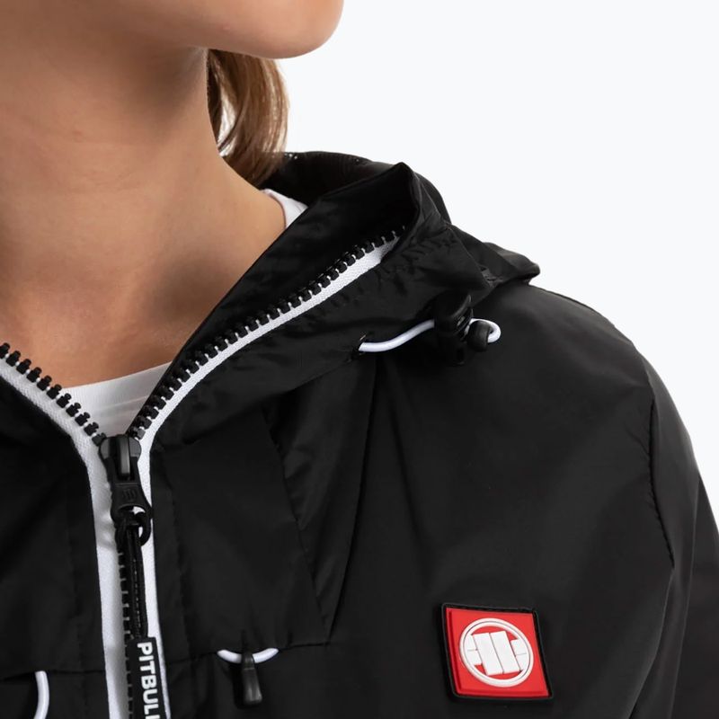 Jacke für Frauen Pitbull West Coast Aaricia Hooded Nylon black 4