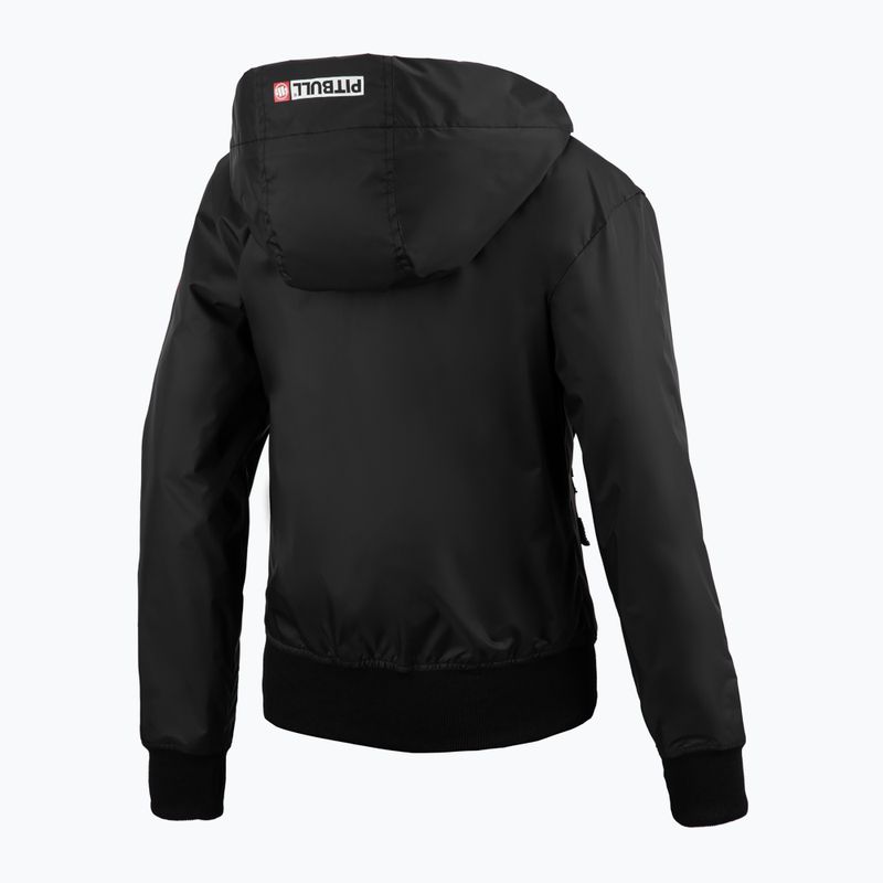 Jacke für Frauen Pitbull West Coast Aaricia Hooded Nylon black 8