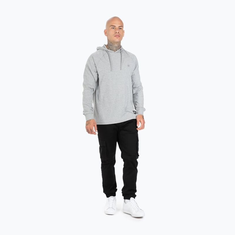 Sweatshirt für Männer Pitbull West Coast Hooded Small Logo Spandex 210 grey 2