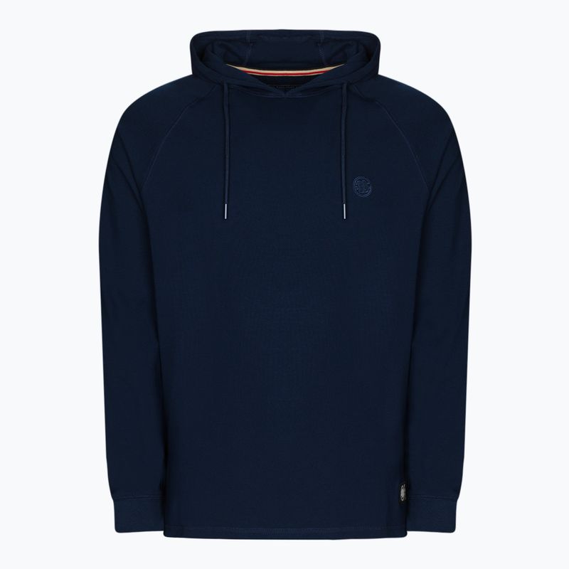 Sweatshirt für Männer Pitbull West Coast Hooded Small Logo Spandex 210 dark navy