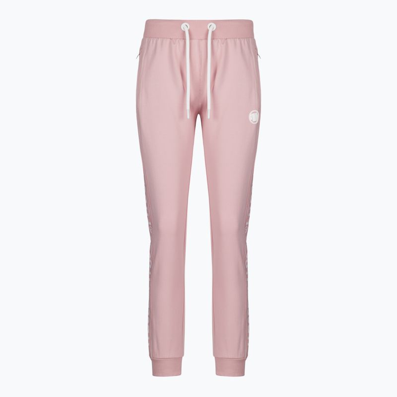 Hosen für Frauen Pitbull West Coast Jogging Pants F.T. 21 Small Logo powder pink