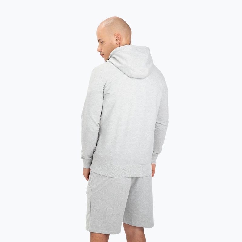 Sweatshirt für Männer Pitbull West Coast Hooded Zip Small Logo F.Terry 220 grey/melange 3