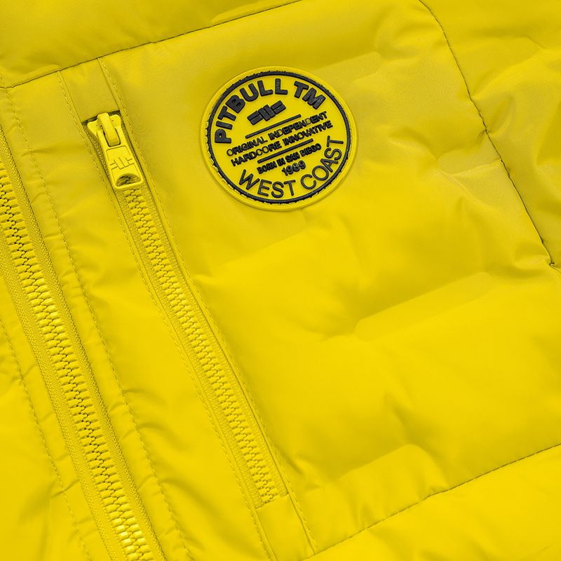 Daunenjacke für Männer Pitbull West Coast Firestone yellow 4