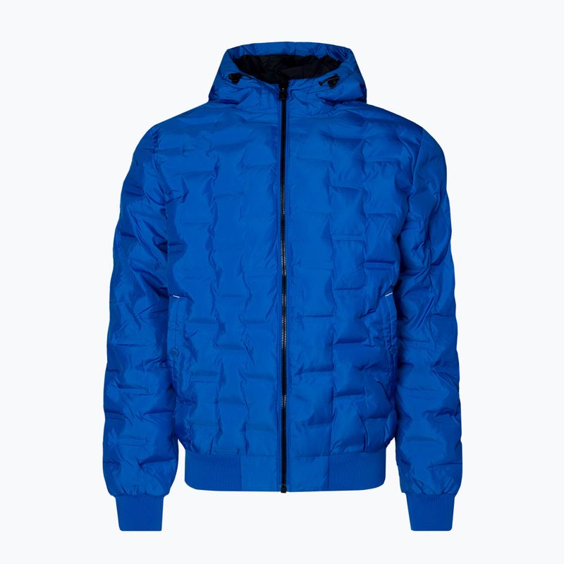Winterjacke für Männer Pitbull West Coast Quilted Hooded Carver royal blue