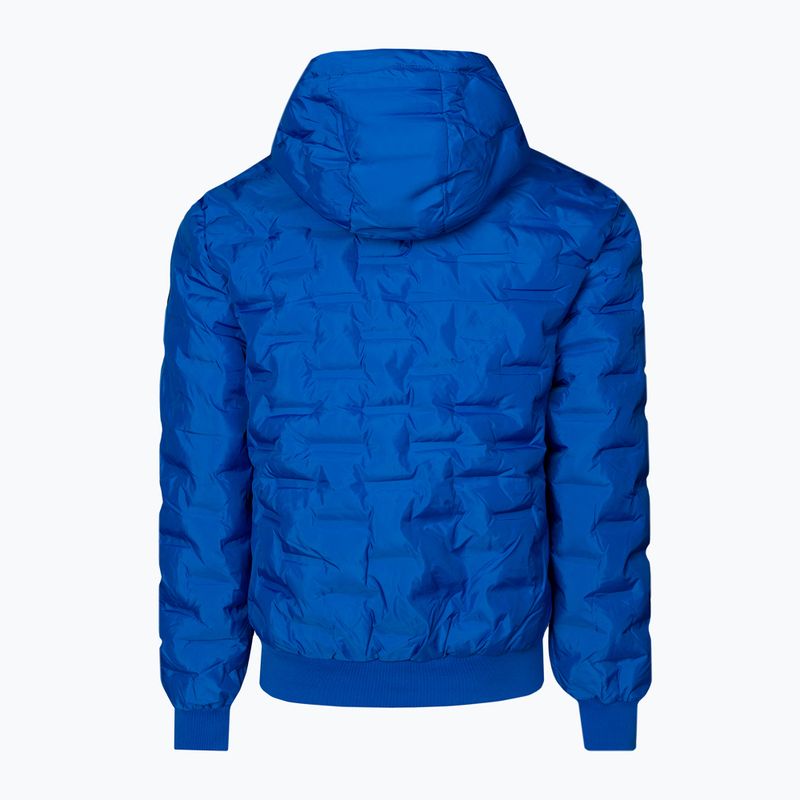 Winterjacke für Männer Pitbull West Coast Quilted Hooded Carver royal blue 2