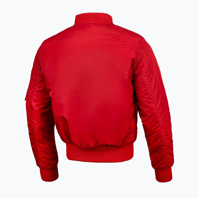 Herren-Jacke Pitbull West Coast Ma1 red 2
