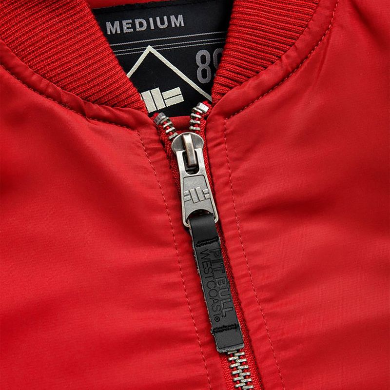Herren-Jacke Pitbull West Coast Ma1 red 3