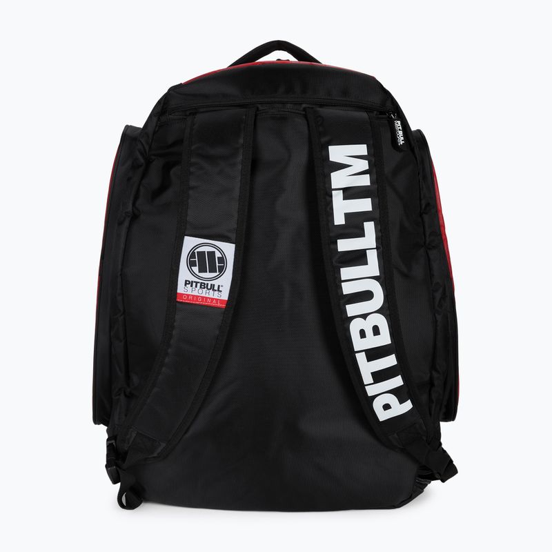 Rucksack Pitbull West Coast Big Convertible Logo red 3