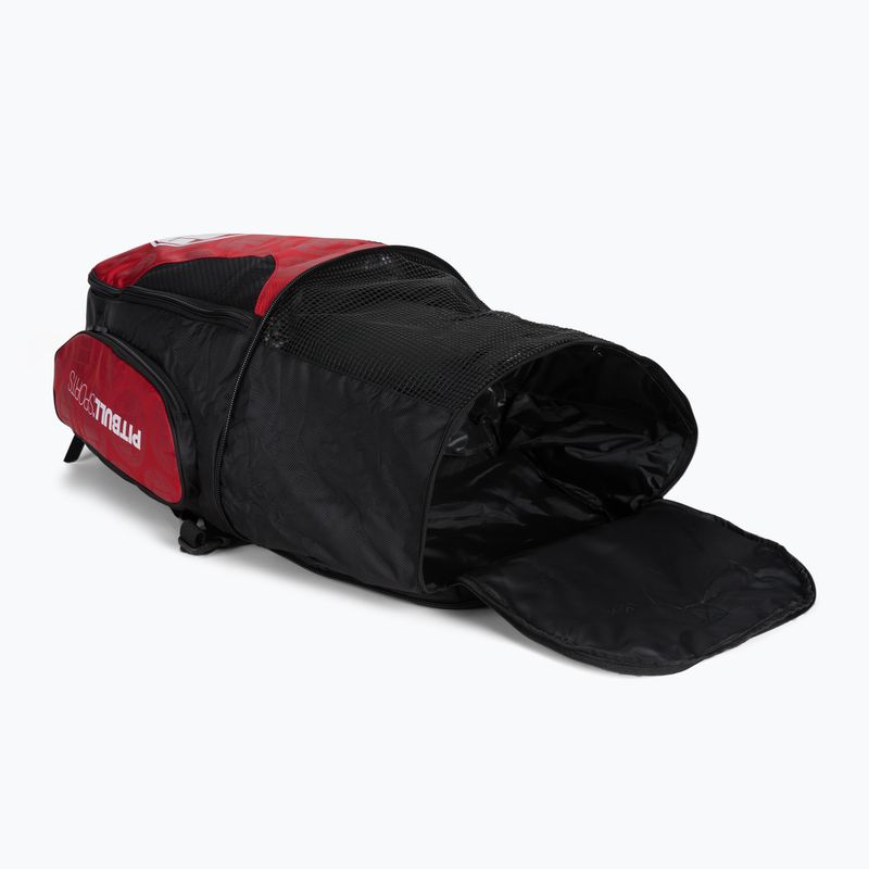 Rucksack Pitbull West Coast Big Convertible Logo red 7