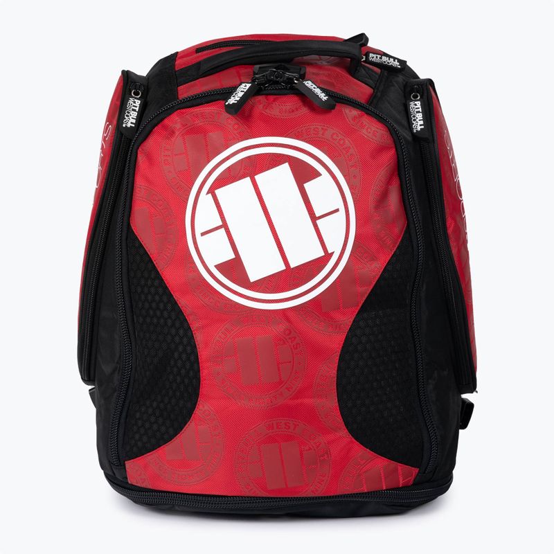 Rucksack für Männer Pitbull West Coast Medium Convertible Logo red