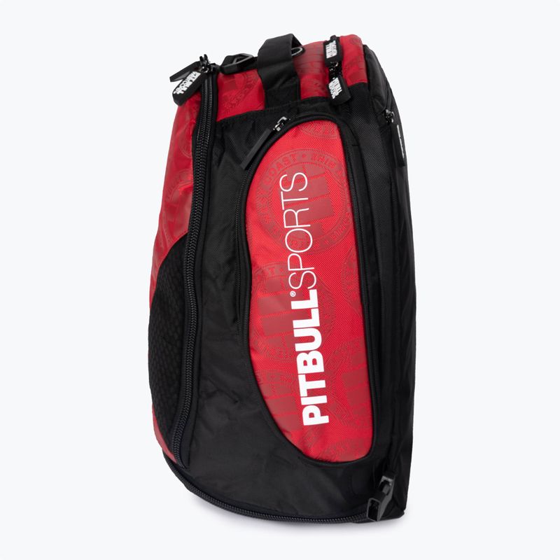 Rucksack für Männer Pitbull West Coast Medium Convertible Logo red 5