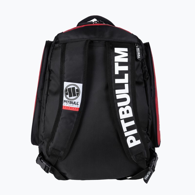 Rucksack für Männer Pitbull West Coast Medium Convertible Logo red 9