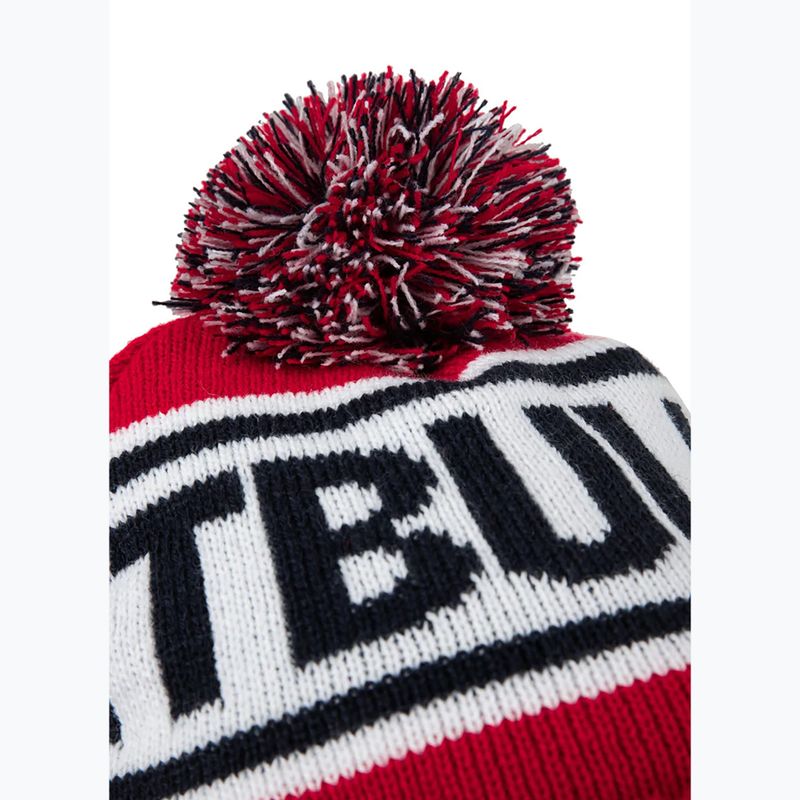 Wintermütze Herren Pitbull Beanie Fleming II red/dark navy 3