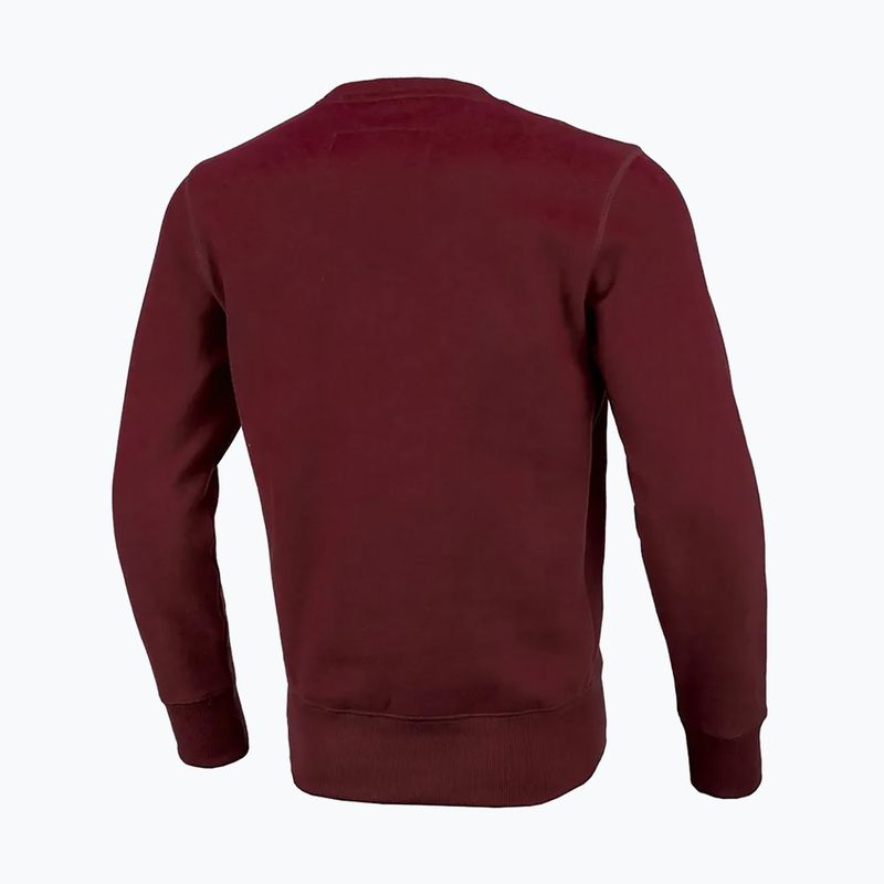 Sweatshirt für Männer Pitbull West Coast Crewneck Classic Logo burgundy 7