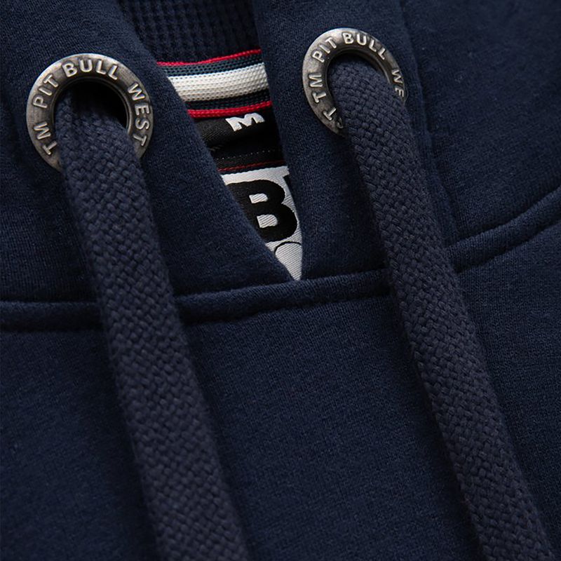Sweatshirt für Männer Pitbull West Coast Hooded Classic Logo dark navy 4