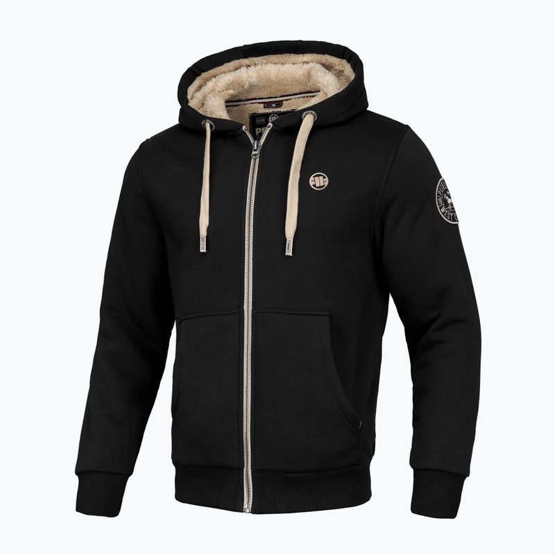 Hoodie mit Reißverschluss Herren Pitbull Zip Sherpa 2 Ruffin Hooded black 4