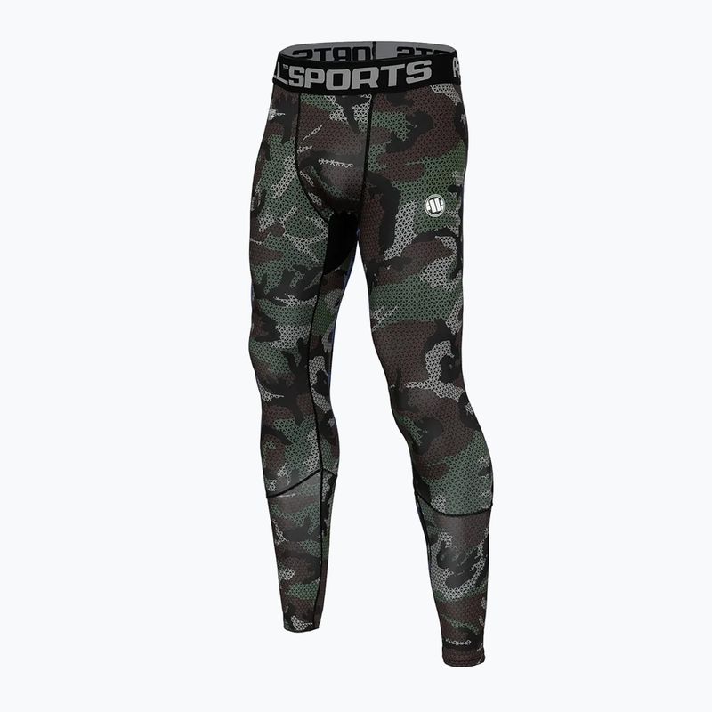 Leggings für Männer Pitbull West Coast Net Camo Woodland Camo woodland camo