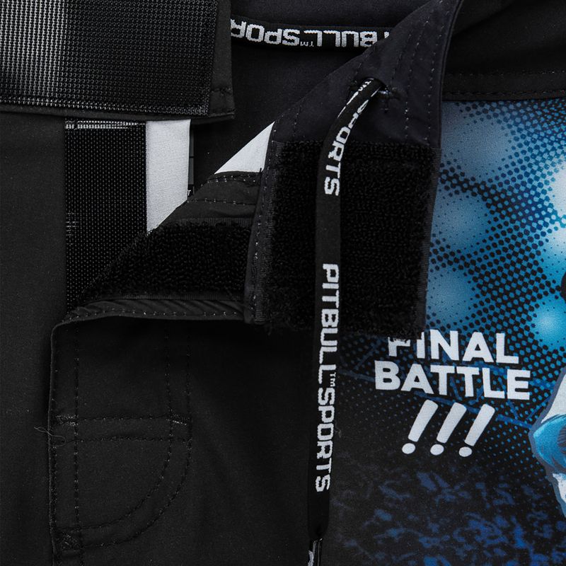 Grappling-Shorts für Männer Pitbull West Coast Grappling Master Of Boxing black 12