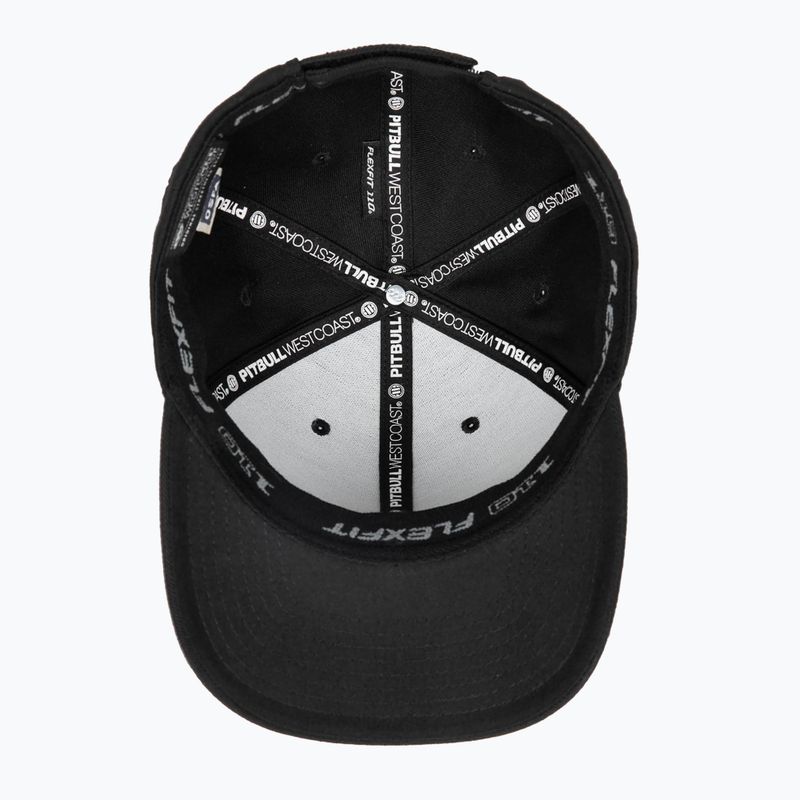 Pitbull West Coast Herren Snapback Haken & Schleife,,3D Metall Logo" schwarz 7