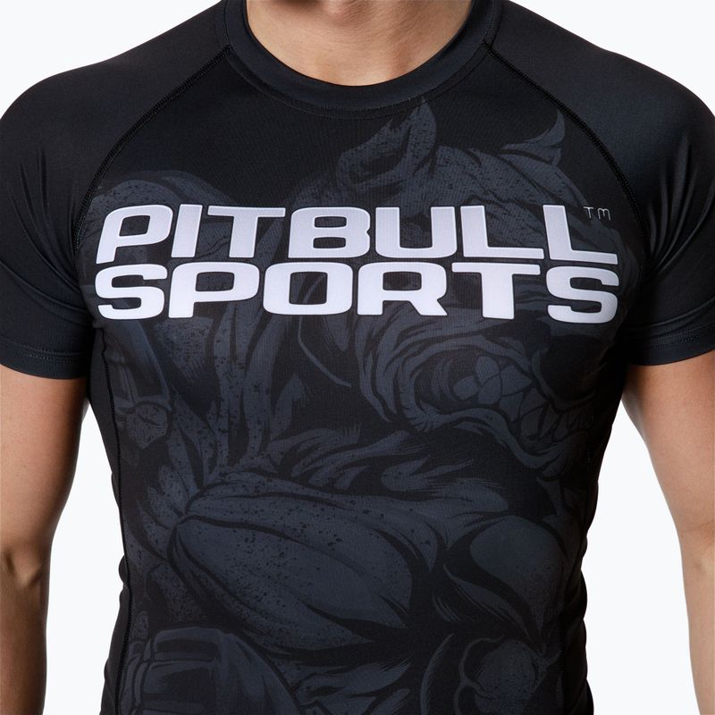 Rashguard für Männer Pitbull West Coast T-S Rash Master Of Mma black 4