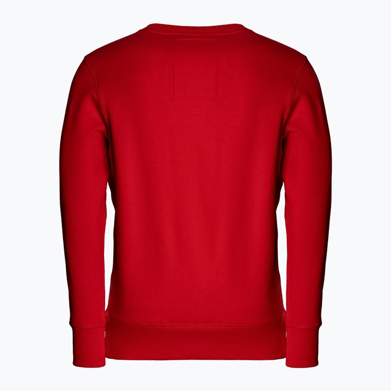 Sweatshirt für Männer Pitbull West Coast Crewneck Small Logo red 2