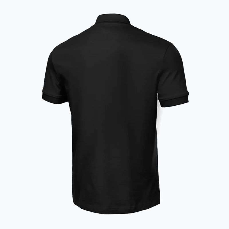 Poloshirt für Männer Pitbull West Coast Polo Jersey Small Logo 210 GSM black 2
