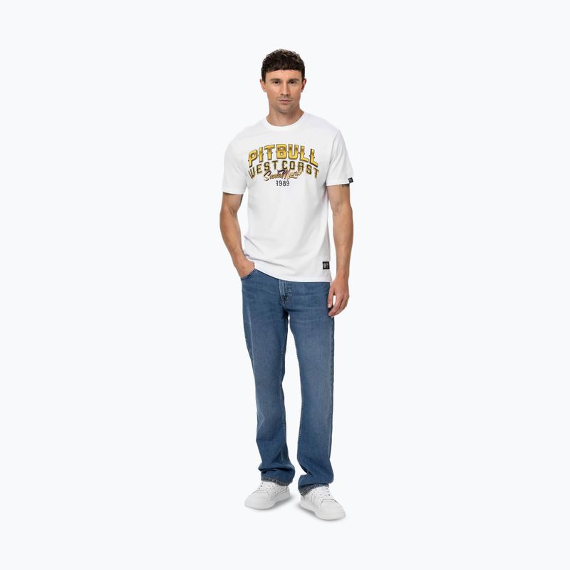 Herren-T-Shirt Pitbull West Coast Santa Muerte white 4
