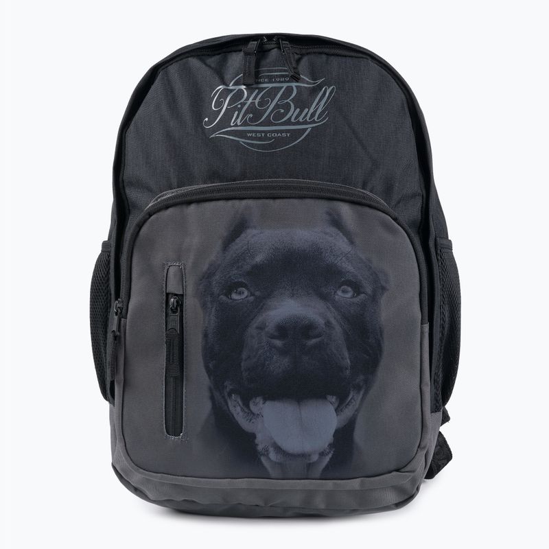 Rucksack für Männer Pitbull West Coast Pitbull Ir black/grey