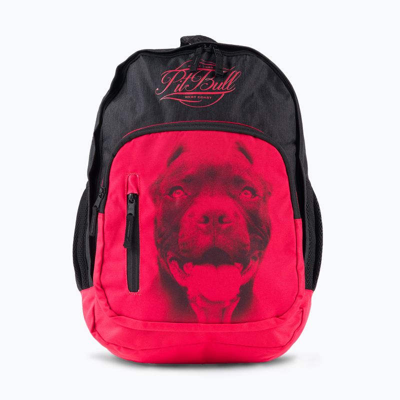 Rucksack für Männer Pitbull West Coast Pitbull Ir black/red