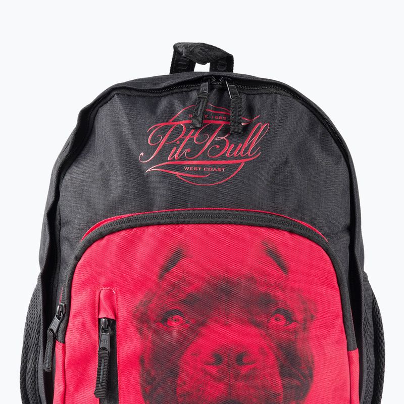 Rucksack für Männer Pitbull West Coast Pitbull Ir black/red 4