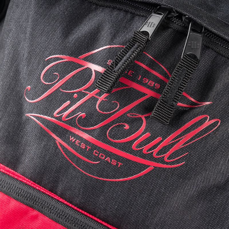 Rucksack für Männer Pitbull West Coast Pitbull Ir black/red 5