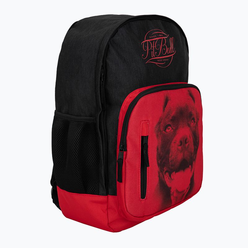 Rucksack für Männer Pitbull West Coast Pitbull Ir black/red 9