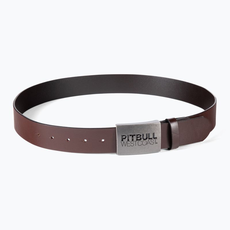 Gürtel für Männer Pitbull West Coast Original Leather TNT brown