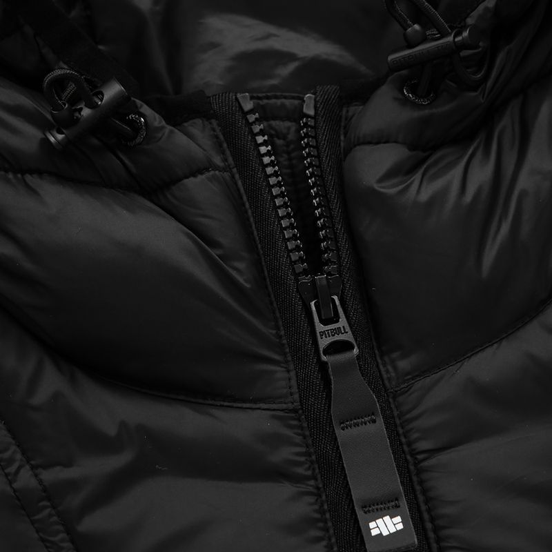 Daunenjacke für Männer Pitbull West Coast Royston Hooded Quilted black 3